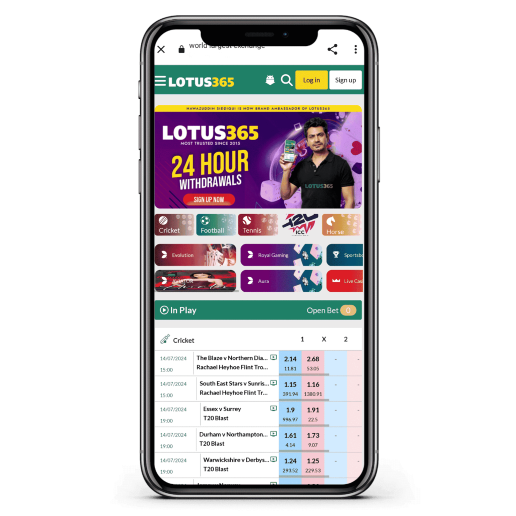 Lotus365 1 Lotus365 India Betting on Sports and Casino Games Like Never Before