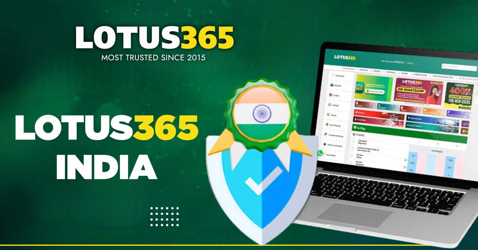 Lotus365 India Your Gateway to Top-Tier Betting & Casino Fun