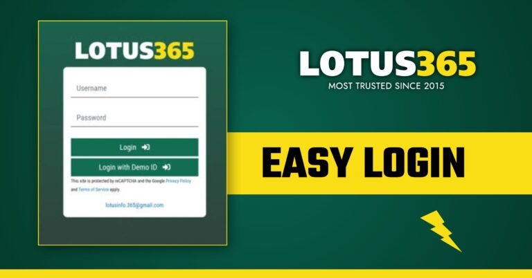 Lotus365 Login