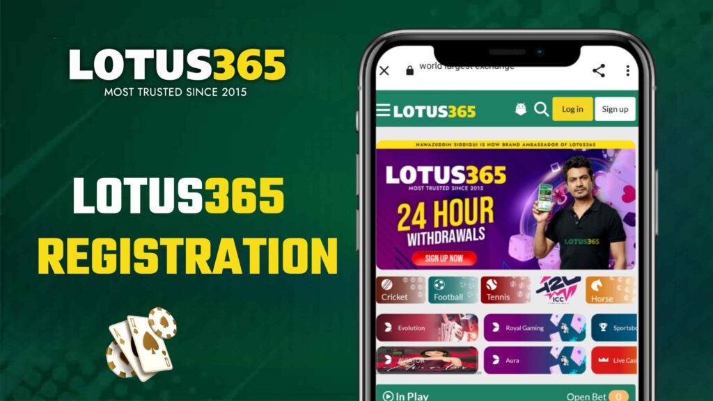 Lotus365 Registration