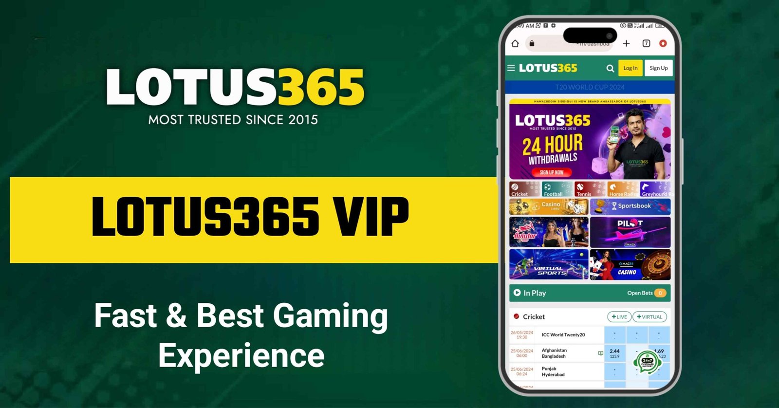 Lotus365 VIP Exclusive Benefits for Top Players