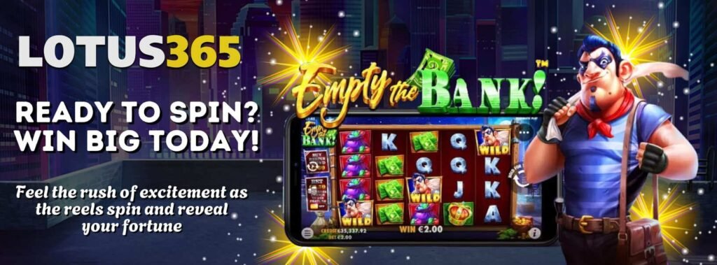 Empty the Bank slot bonus features