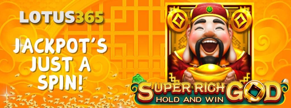How to Play Super Rich God Hold and Win Slot on Lotus36 3 Super Rich God Hold and Win Slot
